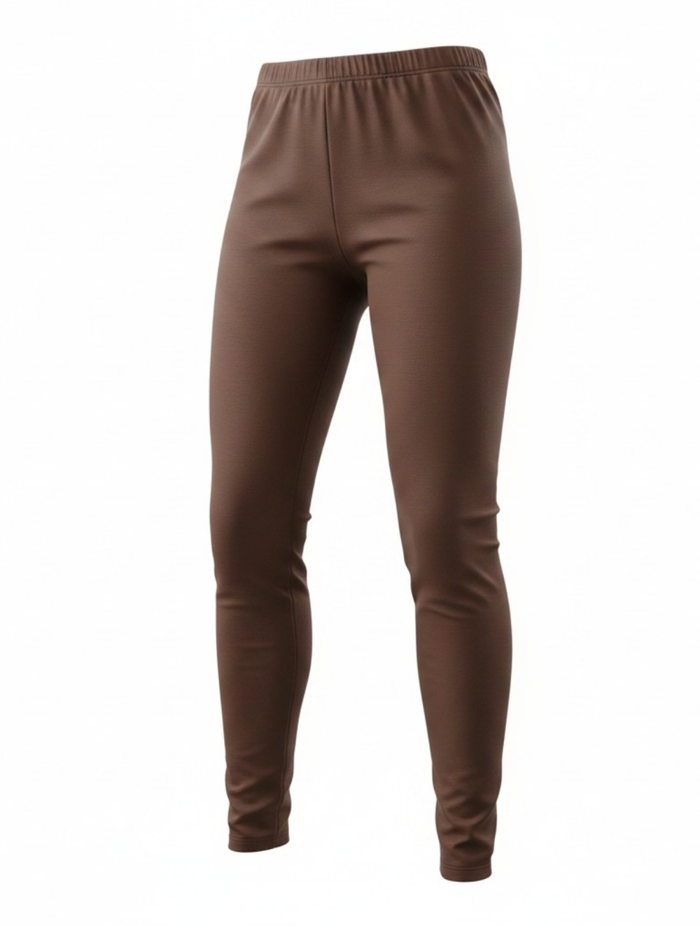 Everyday Stretch Leggings in Brown - Women's Slim Fit
